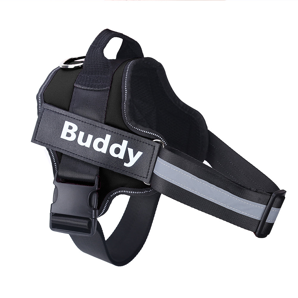 Personalized No-Pull Dog Harness – Reflective & Adjustable Vest